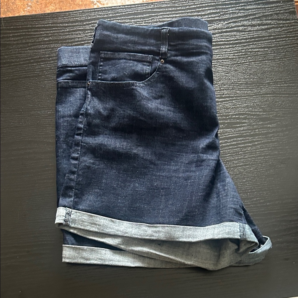 Time and Tru Dark Blue Jean Shorts - Picture 10 of 10